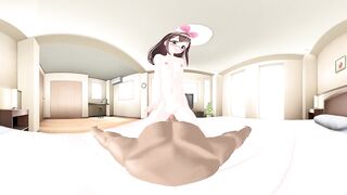VR 360 Kizuna Ai Riding You !