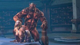 HMV PMV SFM 3d Warcraft Jaina Proudmoore Music Remix