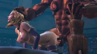 HMV PMV SFM 3d Warcraft Jaina Proudmoore Music Remix