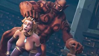 HMV PMV SFM 3d Warcraft Jaina Proudmoore Music Remix