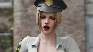 Officer Rachel Blowjob
