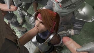 Jessie Rasberry Pleasures Shinra Soldiers