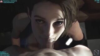 Jill Valentine – STARS Interrogation (Animation With Sound)