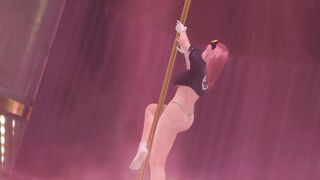Dead or alive honoka poledance