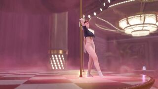Dead or alive honoka poledance