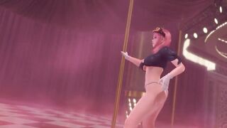 Dead or alive honoka poledance