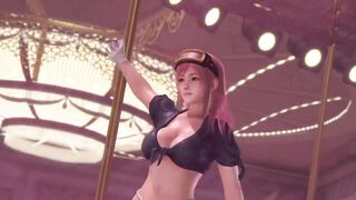 Dead or alive honoka poledance