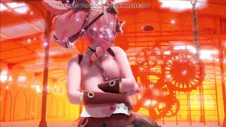 Dancing Makes Big Titted Maiko Horny As Fuck (MMD HMV)