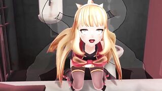 MMD - Cagliostro Jail Sex (Granblue Fantasy)