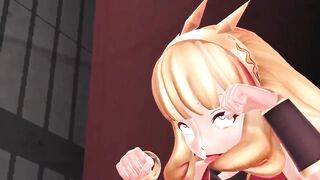 MMD - Cagliostro Jail Sex (Granblue Fantasy)