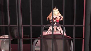 MMD - Cagliostro Jail Sex (Granblue Fantasy)