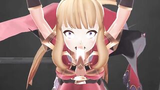 MMD - Cagliostro Jail Sex (Granblue Fantasy)