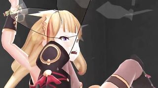 MMD - Cagliostro Jail Sex (Granblue Fantasy)