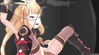 MMD - Cagliostro Jail Sex (Granblue Fantasy)