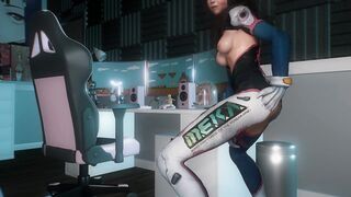 Amateur Camgirl D.Va