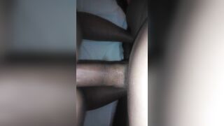 coloquei no cuzinho