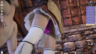 Honey select two in the cage with sex toys