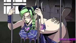 Jolyne Kujo Get Her Thick Ass Interrogate (Jojo Part 6)