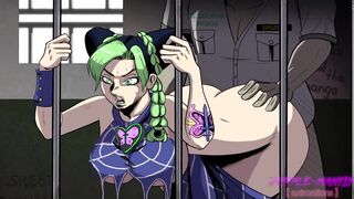 Jolyne Kujo Get Her Thick Ass Interrogate (Jojo Part 6)