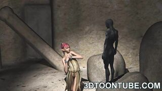 3D Elf Gets Fisted and Fucked