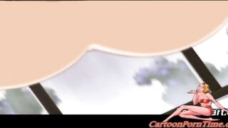 Maid Fingers Her Pussy In A Japanese Anime