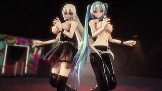 MMD - R-18 Lupin - Feat. Miku & Haku