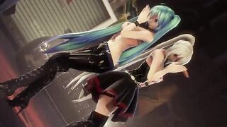 MMD - R-18 Lupin - Feat. Miku & Haku