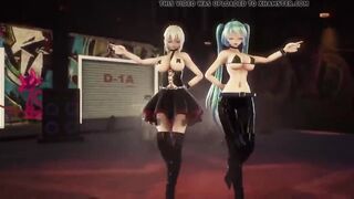 MMD - R-18 Lupin - Feat. Miku & Haku