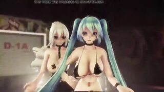 MMD - R-18 Lupin - Feat. Miku & Haku