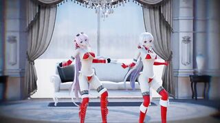 MMD - Love Me If You Can - Haku-Luka