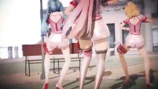 MMD Miku Luka Rin Nurses