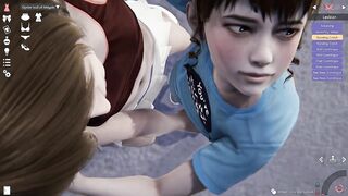 Honey select – two friends before volleyball lesson – lesbian
