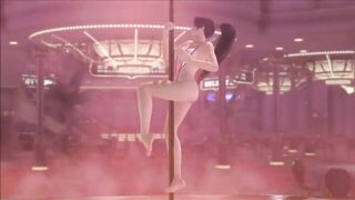 Dead or alive momiji poledance