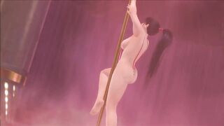 Dead or alive momiji poledance