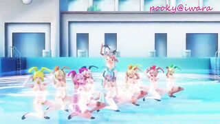 MMD - Vocaloid - One, Two, Three