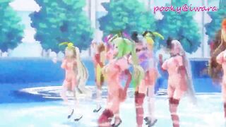 MMD - Vocaloid - One, Two, Three