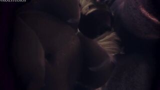 Five men take turns to fuck a hot chick - Skyrim Porn