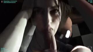 Jill Valentine - Swallows Umbrella Dick