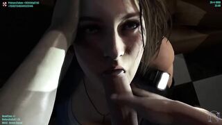 Jill Valentine - Swallows Umbrella Dick