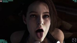 Jill Valentine - Swallows Umbrella Dick
