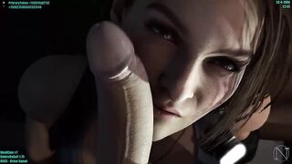 Jill Valentine - Swallows Umbrella Dick