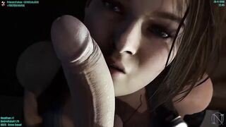 Jill Valentine - Swallows Umbrella Dick