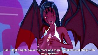 Demonic Succubus Wants Fat Cock Load
