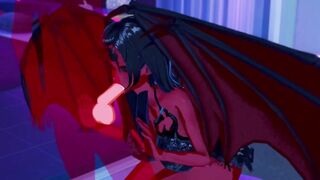Demonic Succubus Wants Fat Cock Load