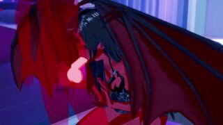 Demonic Succubus Wants Fat Cock Load