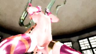 Air Bull riding Girls