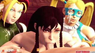 Horny and naughty Chun Li pussy rammed well