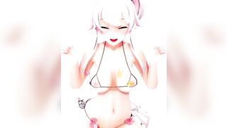 MMD R-18 Yura Bikini Dance