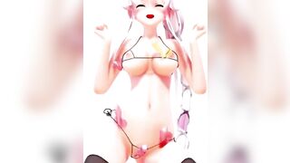 MMD R-18 Yura Bikini Dance