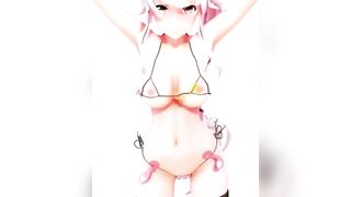MMD R-18 Yura Bikini Dance